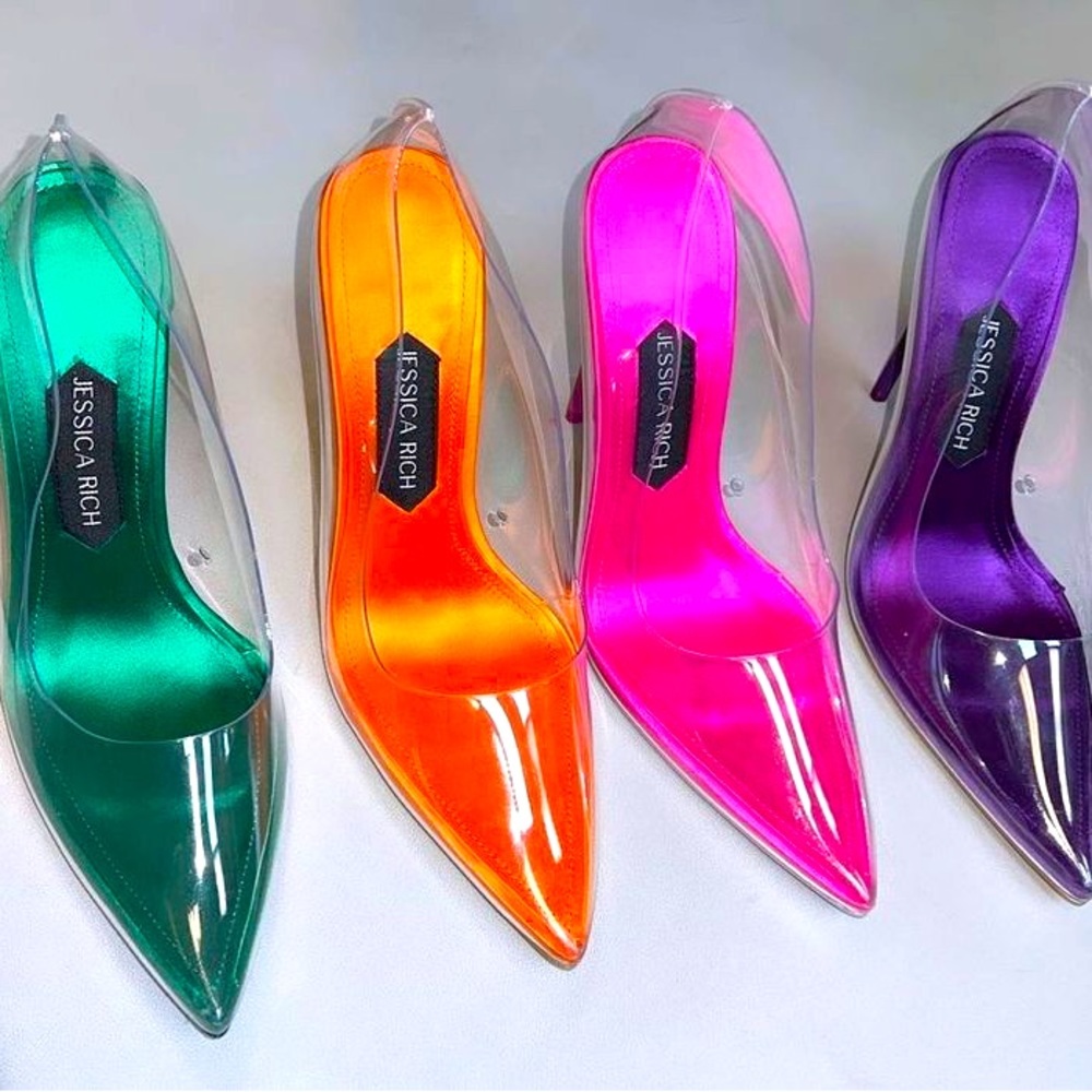 Jessica Rich
Fancy PVC Pumps